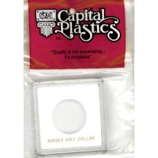Capital Plastics - Barber 50c #4490.5