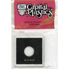 Capital Plastics Krown Coin Holder - $5 Gold