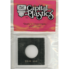 Capital Plastics Krown Coin Holder - $10 Gold