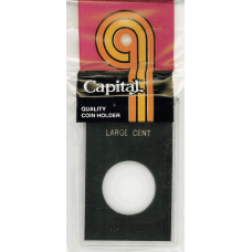 Capital Plastics - Large Cent - 2x3 Snaplock - Black