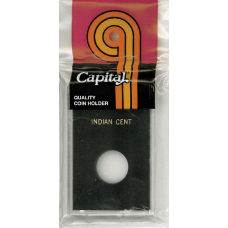 Capital Plastics - Indian Cent - 2x3 Snaplock - Black