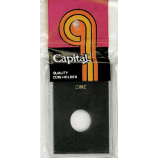 Capital Plastics - Dime - 2x3 Snaplock - Black