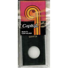 Capital Plastics - Quarter - 2x3 Snaplock - Black