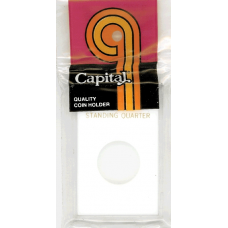 Capital Plastics - Standing Quarter - 2x3 Snaplock - White