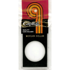 Capital Plastics - Morgan Dollar - 2x3 Snaplock - Black