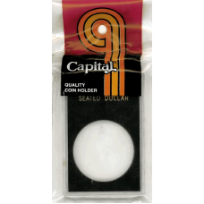 Capital Plastics - Seated Dollar - 2x3 Snaplock - Black