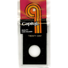 Capital Plastics - Twenty Cent - 2x3 Snaplock - Black