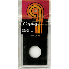Capital Plastics - Two Cent - 2x3 Snaplock - Black