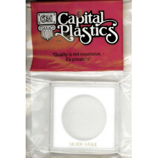 Capital Plastics - 1oz Eagle (AGE) - 2x3 Snaplock - White
