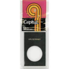 Capital Plastics - 1oz Krugerrand - 2x3 Snaplock - Black