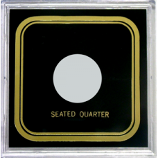 Capital Plastics VPX Coin Holder - Seated Quarter