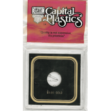 Capital Plastics VPX Coin Holder - Dollar 5 Gold