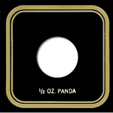 Capital Plastics - 1/2 oz. Panda #4659