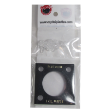 Capital Plastics - 1 oz Canadian Platinum Maple Leaf #4807