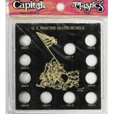 Capital Plastics - Wartime Nickel Set 1942-1945 - Galaxy - Black