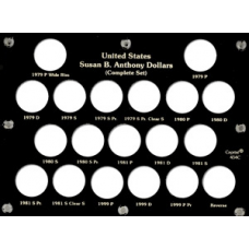 Capital Plastics - Susan B Anthony - Complete Set - Black