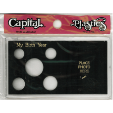 Capital Plastics My Birth Year Coins (.50, .25, .10, .05, . 01)