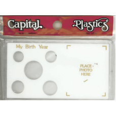 Capital Plastics - My Birth Year Coins (.50, .25, .10, .05, . 01