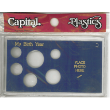 Capital Plastics - My Birth Year Coins (Small $, .50, .25, .10,