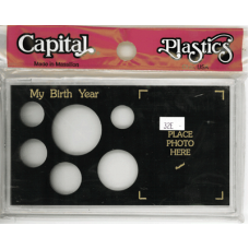 Capital Plastics My Birth Year Coins (Ike .50, .25, .10, .05, . 01)