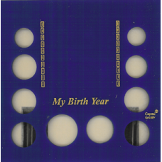 Capital Plastics - My Birth Year (Sac.$, .50, 5 quarters, .10, .