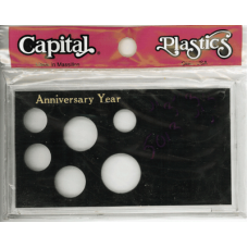Capital Plastics - Anniversary (Small $, .50, .25, .10, .05, .01