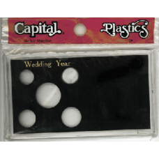 Capital Plastics - Wedding Year (.50, .25, .10, .05, .01) #5026.