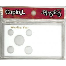 Capital Plastics - Wedding Year (.50, .25, .10, .05, .01) #5026.