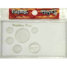 Capital Plastics - Wedding Year (SE $, .50, .25, .10, .05, .01)