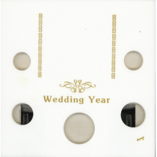 Capital Plastics - Wedding Year (.50, .25, .10, .05, .01) #5029.