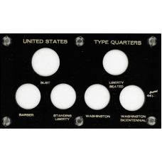 Capital Plastics - US Type Quarters - Pre 29 Bust through Wash
