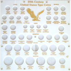 Capital Plastics - U.S. 20th Century Type Coins #5064.85