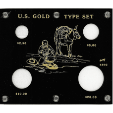Capital Plastics U.S. Gold Type Set (415 with illustration)