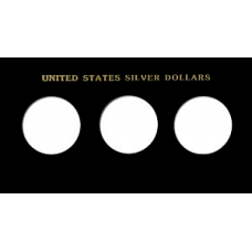 Capital Plastics - U.S. Silver Dollars 3 Ports - Blank