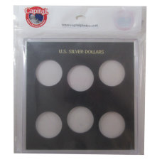 Capital Plastics - U.S. Silver Dollars 6 Ports - Blank