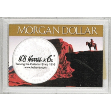 Frosty Case - 1 Hole - Morgan Dollar - Western Motif