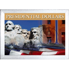 Frosty Case - 1 Hole - Presidential Dollar - Mount Rushmore