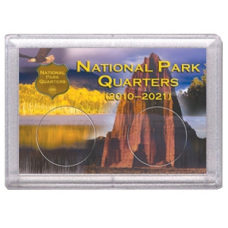 Frosty Case - 2 Hole - National Parks Quarters - Rock and Eagle