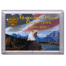 Frosty Case - 2 Hole - National Parks Quarters - Flag and Eagle
