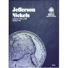 Whitman - Jefferson Nickel Folder #2 1962-1995