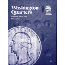Whitman - Washington Quarters Folder #2 1948-1964