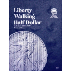 Whitman - Liberty Walking Half Dollars #1 Folder 1916-1936