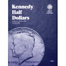 Whitman - Kennedy Half Dollars Folder #1 1964-1985