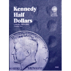 Whitman - Kennedy Half Dollars Folder #2 1986-2003