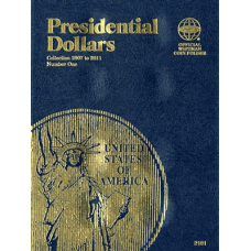 Whitman - Presidential Dollars Folder #1 2007-2011