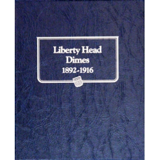 Whitman - Liberty Head Dimes 1892-1916 - Coin Album #9117