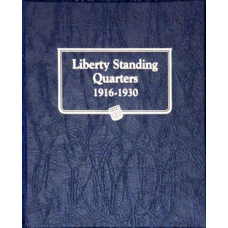 Whitman - Liberty Standing Quarters 1917-1930 - Coin Album #9121