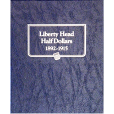Whitman - Liberty Head Half Dollars 1892-1915 - Coin Album #9124