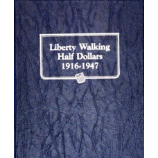 Whitman -Liberty Walking Half Dollars 1916-1947 Coin Album #9125