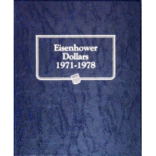 Whitman - Eisenhower Dollars 1971-1978 - Coin Album #9131